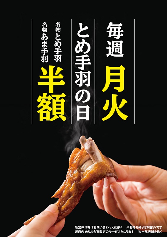 とめ手羽の日 画像